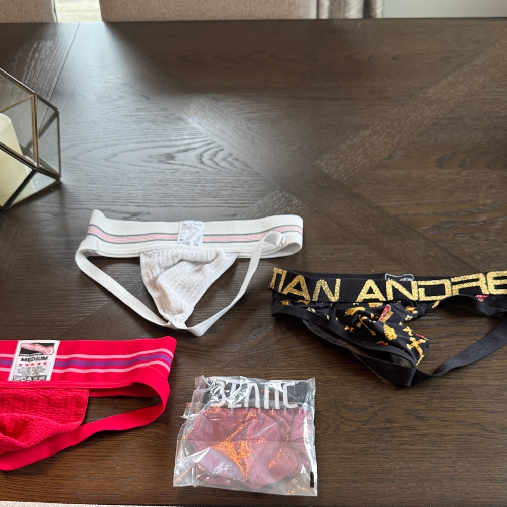 Multiples Men's Underwear Set - White, Black, Red